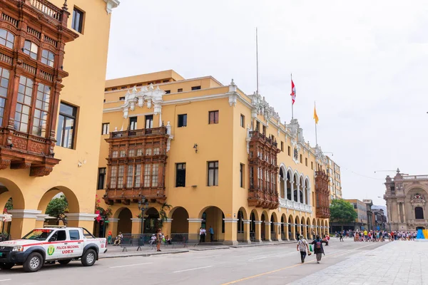 秘鲁利马阿尔马斯广场 利马市 — 图库照片