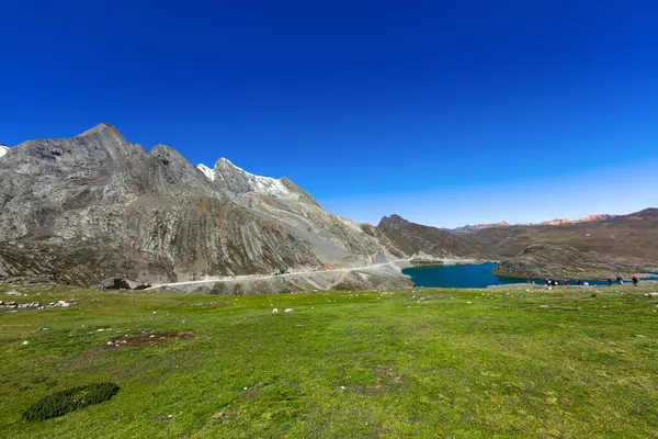 stock image beautiful landscape of the lake in the mountains