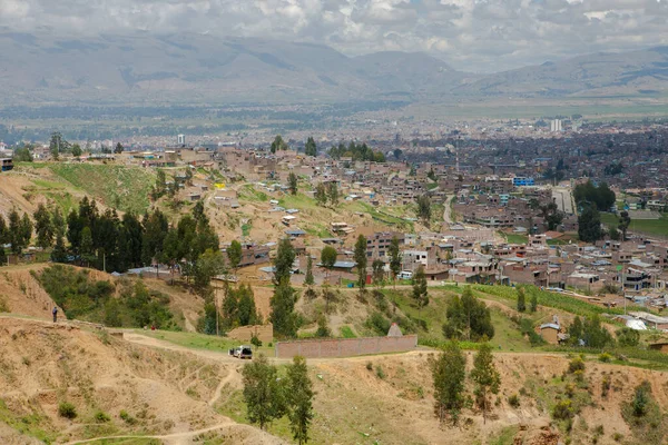 Utsikt Över Cuzco Peru — Stockfoto
