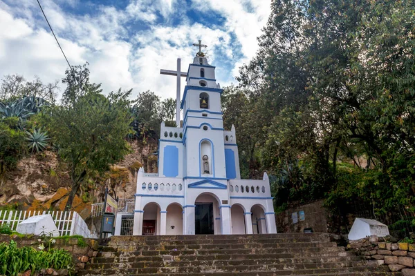Biserica Punctul Vedere Cerro Santa Apolonia Cajamarca — Fotografie, imagine de stoc