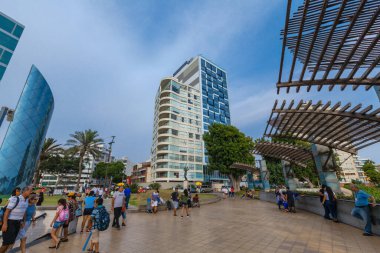 Larcomar, Views, streets and tourist buildings of Lima Peru