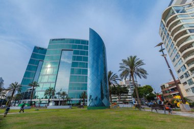 Larcomar, Views, streets and tourist buildings of Lima Peru