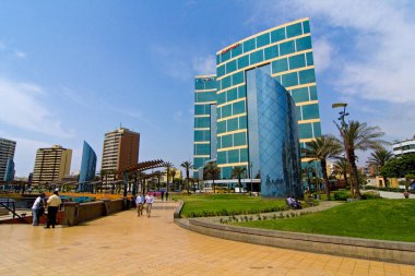 Larcomar, Views, streets and tourist buildings of Lima Peru