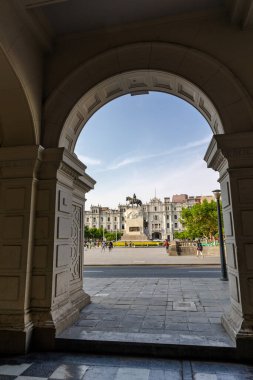 Plaza San Martin, Lima Peru