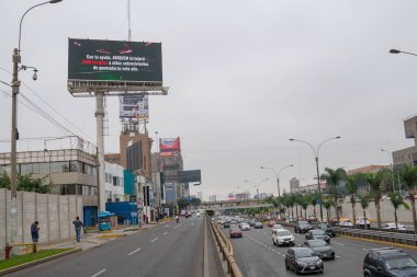 Lima şehrinin manzarası