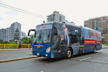 Lima Peru otobüsü