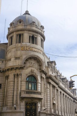 Diario El Comercio, Peru, Lima şehrinin ön cephesi.