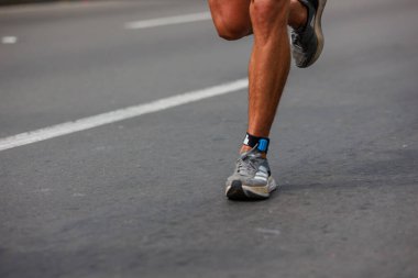 İRONMAN 70.3 Peru, Sporcular yarışıyor. 23 Nisan 2023 - LIMA, Peru