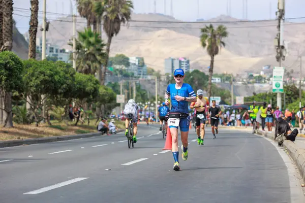 stock image IRONMAN 70.3 Peru. APRIL 23, 2023 - LIMA, PERU