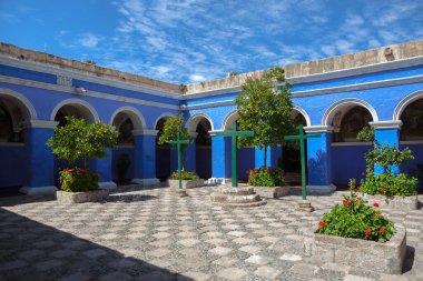 Santa Catalina Manastırı. Arequipa Peru