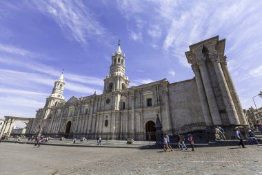 the cathedral of santiago de compostela in spain clipart