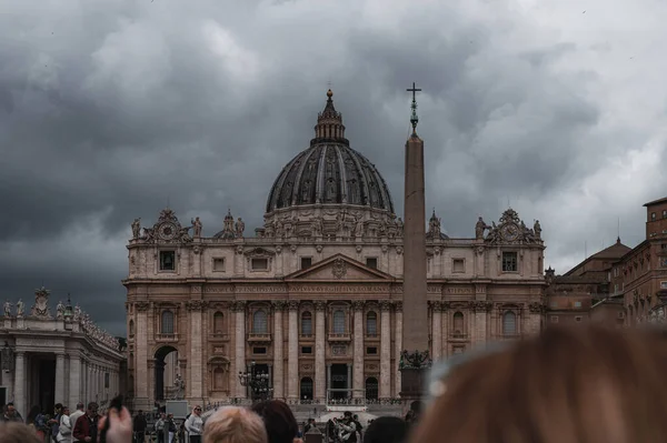 Vatican Dome Peter Basilica — Stock Photo, Image