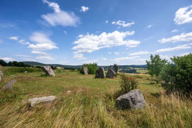 Gökyüzünde bulutlar, Orlicke hory, Czechia