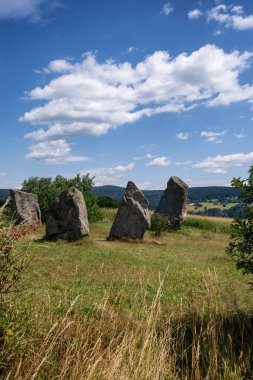 Gökyüzünde bulutlar, Orlicke hory, Czechia