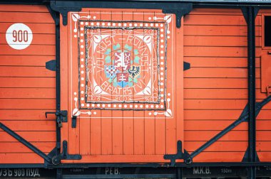 Tyniste nad Orlici, CZECH REPUBLIC - 1 Nisan 2025: Lejyoner tarihi sergisi