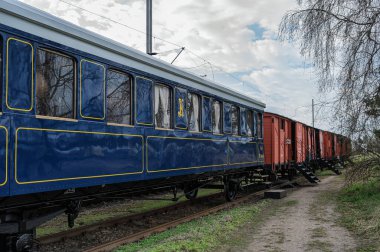 Tyniste nad Orlici, CZECH REPUBLIC - 1 Nisan 2025: Lejyoner tarihi sergisi