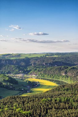 Görüntü Lilienstein - Sakson İsviçre, Almanya