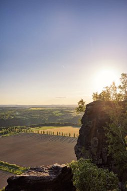 Görüntü Lilienstein - Sakson İsviçre, Almanya