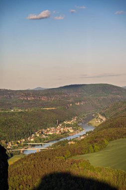 Görüntü Lilienstein - Sakson İsviçre, Almanya