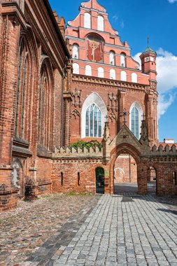 Vilnius, Lithuania-June 2 2025: St Anne's church in Vilnius, Lithuania