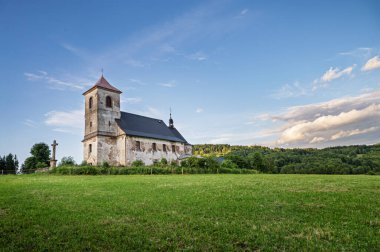 Vrchni Orlice 'deki St. John Kilisesi Orlicke Hory, Çek Cumhuriyeti' ndeki Bartosovice