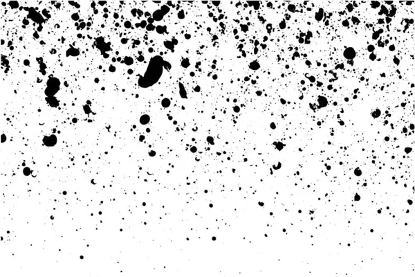 Gritty Grind Textuur Gradiënt Halftoon Overlay Achtergrond Monochroom Abstracte Spatten — Stockvector