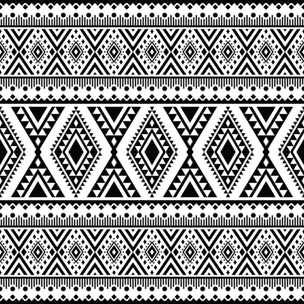 Векторная Иллюстрация Дизайном Этнического Стиля Бесшовный Геометрический Узор Навахо Ацтекский — стоковый вектор