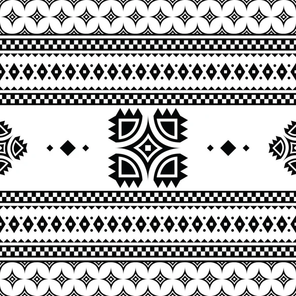 Estampado Geométrico Étnico Patrón Abstracto Sin Costura Tradicional Estilo Tribal — Archivo Imágenes Vectoriales