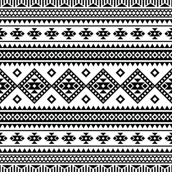 Ethnic Contemporary Abstract Geometric Vector Illustration Tribal Aztec Navajo Seamless — Stockvektor