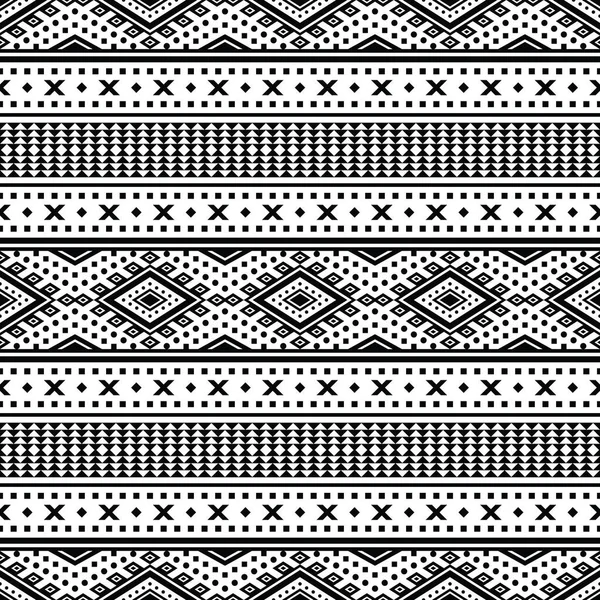 Diseño Geométrico Abstracto Patrón Étnico Tradicional Para Textiles Ilustración Vectorial — Vector de stock