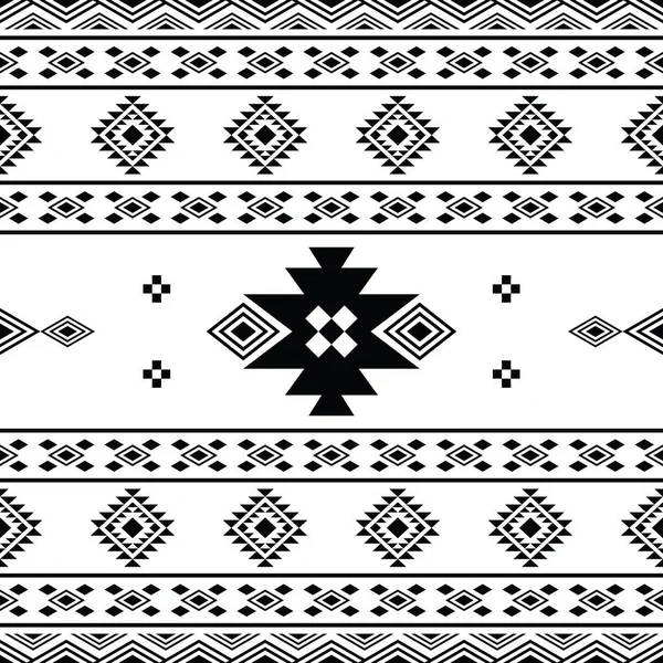 Безшовний Абстрактний Етнічний Візерунок Друкованої Тканини Моди Племінна Ацтекська Геометрична — стоковий вектор
