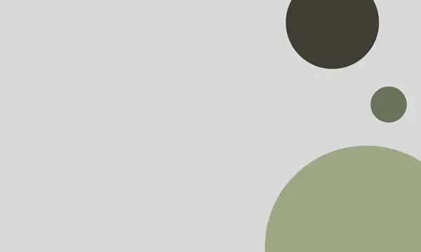 Yeşil daireli soyut arkaplan