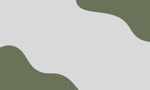 Kapak Şablonu Minimalisti için Yeşil Arkaplanlı Soyut Dalga ŞekliName