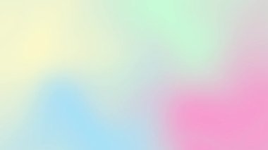 Pembe limon yeşili ve mavi gökkuşağı pastel renk gradyan hareketsiz arkaplan