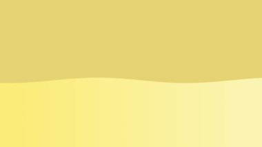 Bir dalga kusursuz hareket eğrisi sarı ve hardal dolgu arkaplanı