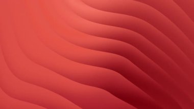 Kırmızı kestane rengi renk dokusu Soyut soyut dikişsiz hareket arkaplanı dalgaları