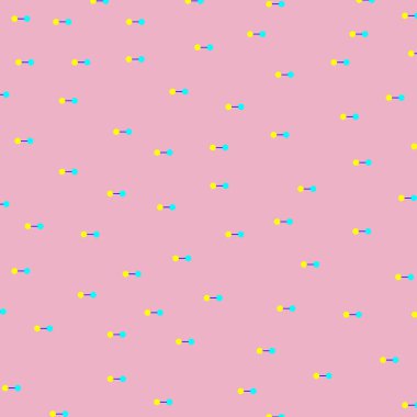 Pembe arkaplanda nokta çizgileri var. Vektör grafik illüstrasyon.