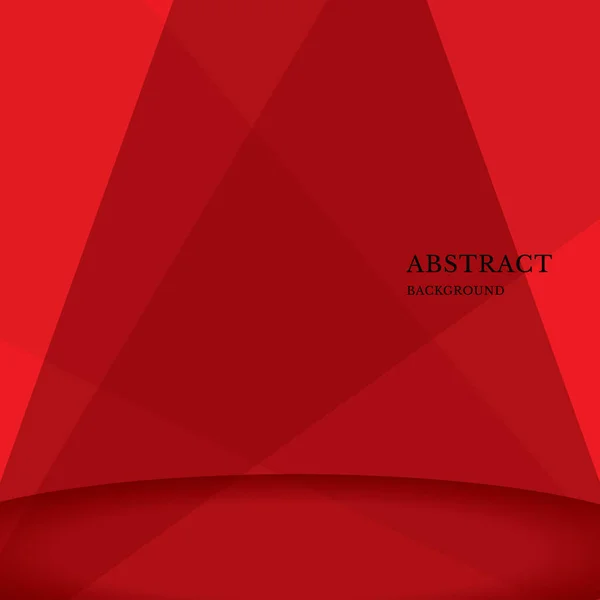 Kırmızı ışık eğimli 3 boyutlu stüdyo odaları. Vektör grafik çizici.