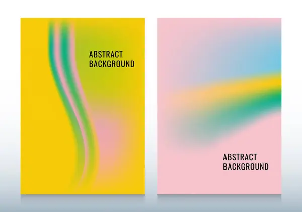 Sarı ve pembe arkaplanda soyut renkli sıvı şablonu