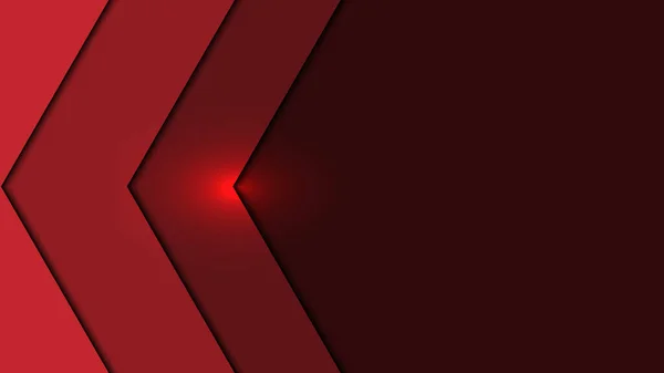 Abstrakta Gröna Ränder Överlappande Lager Med Belysning Effekt Röd Bakgrund — Stock vektor