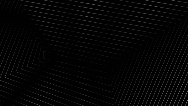 Абстрактный Градиентный Белый Узор Линий Черном Фоне Векторная Графика — стоковый вектор