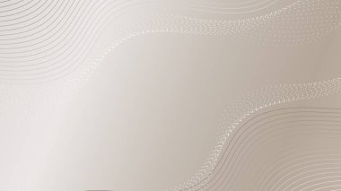 Kahverengi arka plan üzerinde ışık etkisi olan soyut altın çizgiler. Vektör grafik illüstrasyonu.