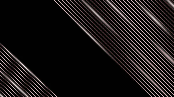 Patrón Líneas Diagonales Abstractas Con Efecto Iluminación Sobre Fondo Negro — Archivo Imágenes Vectoriales
