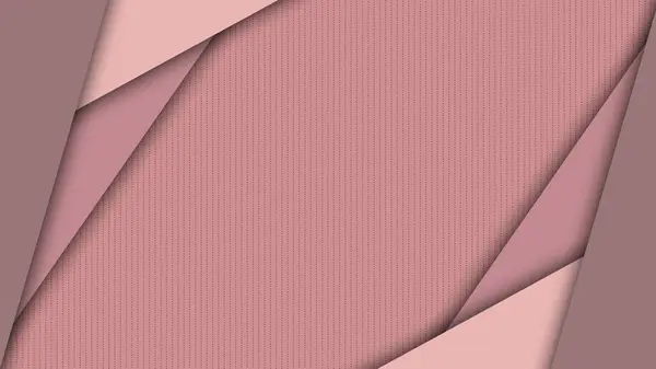 Abstracte Bruine Strepen Diagonaal Patroon Roze Achtergrond Vector Grafische Illustrator — Stockvector
