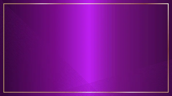 紫色の背景に輝く光の効果を持つ抽象的な線の要素 ベクトルグラフィックイラスト — ストックベクタ