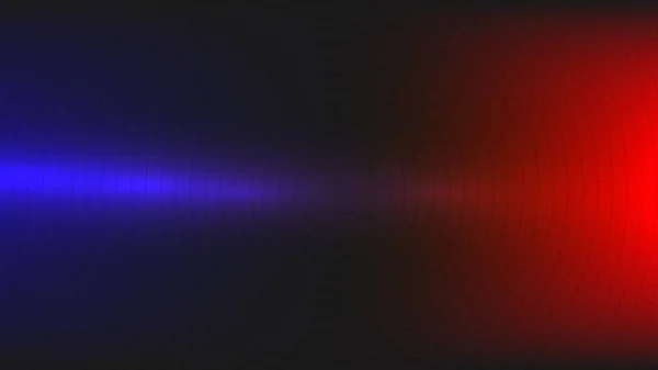 红色和蓝色背景下具有照明效果的抽象技术圈 — 图库矢量图片