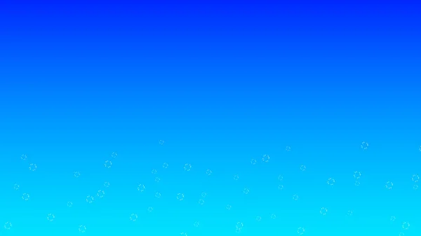 Cercle Motif Abstrait Sur Fond Dégradé Bleu Illustration Graphique Vectorielle — Image vectorielle