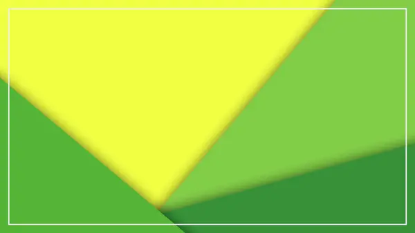 Fond Abstrait Rayures Vertes Motif Diagonal Avec Cadre Sur Fond — Image vectorielle