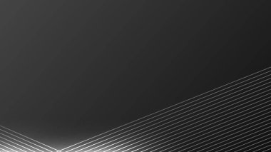 Siyah arkaplanda soyut arkaplan çizgileri deseni. Vektör grafik çizici.