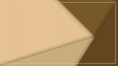 Soyut çizgiler köşegen şablon vektör katmanı kahverengi arkaplan üzerinde. Vektör grafik çizici.